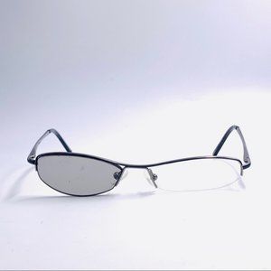 Ralph Lauren Black Oval Sunglasses Frames